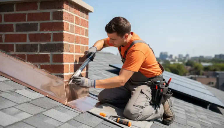 Chimney Flashing Repair